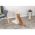 Sisal Plat cu Stalp, 38 x 38 x 62 cm, Bej, 43360