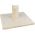 Sisal Plat cu Stalp, 38 x 38 x 62 cm, Bej, 43360
