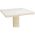 Sisal Plat cu Stalp Baena, 38 x 38 x 69 cm, Bej, 43370