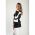 Tricou Elegant Cu Maneci Clopot Ninita, Negru
