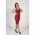 Rochie Bodycon FÄƒrÄƒ MÃ¢neci Din Piele ArtificialÄƒ Leddy, Bordo