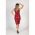 Rochie Bodycon FÄƒrÄƒ MÃ¢neci Din Piele ArtificialÄƒ Leddy, Bordo