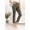 Pantaloni Lungi Eleganti Aila, Masliniu