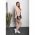 Set Pantaloni Cu Blazer Elegant Estrena, Bej