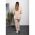 Set Pantaloni Cu Blazer Elegant Estrena, Bej
