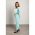 Set Pantaloni Cu Blazer Elegant  Estrena, Turcoaz