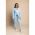 Set Pantaloni Cu Blazer Elegant Estrena, Albastru Deschis