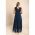 Rochie Midi Eleganta Graciana, Albastru Inchis