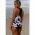 Tankini Top Cu Imprimeu Aroa