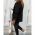Costum Cu Pantalon Elegant, Monocolor Estrena, Negru
