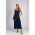 Rochie De VarÄƒ Maxi Yasmine, Albastru Inchis