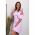 Rochie Mini Eleganta Cu Guler Rotund Si Volane Decorative Lisbona, Liliac
