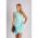 Rochie Mini ElegantÄƒ  Cu Un UmÄƒr È˜i FustÄƒ ÃŽncruciÈ™atÄƒ Ireland, Turcoaz
