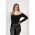 Tricou Elegant Cu Guler ÃŽnalt Si Decolteu Noeme, Alb