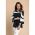 Tricou Elegant Cu MÃ¢neci Clopot Ninita, Albastru Inchis