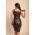 Rochie Bodycon FÄƒrÄƒ MÃ¢neci Din Piele ArtificialÄƒ Leddy, Maro