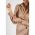 Rochie Mini Eleganta Pliabila Din Imitatie De Piele Margotta, Maro