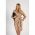 Rochie Mini Eleganta Pliabila Din Imitatie De Piele Margotta, Maro