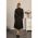 Rochie ElegantÄƒ Cu Guler Pliant È˜i MÃ¢neci 3/4 Imogena, NeagrÄƒ