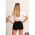 Set De Trening Cu Maneca Scurta Leighton, Alb