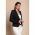 Blazer Cu Guler Clasic Softina, Negru