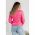 Geaca Scurta Matlasata Cu Detalii Decorative Juara, Fucsia
