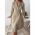 Rochie ElegantÄƒ Cu Guler Pliant È˜i MÃ¢neci 3/4 Imogena, Bej