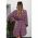 Rochie Mini Cu Imprimeu Bolsena, Roz