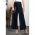 Pantaloni Lungi Eleganti Veronna, Albastru Inchis