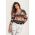 Bluza Eleganta Cu Maneci Lungi Si Imprimeu Noraha, Roz