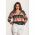 Bluza Eleganta Cu Maneci Lungi Si Imprimeu Noraha, Roz