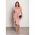 Rochie Midi Eleganta Triona, Roz Deschis