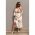 Rochie Maxi De Vara Cu Broderie Fioranna, Alba