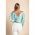 Bluza Eleganta Cu Imprimeu Roveretta, Albastru Deschis