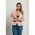 Blazer Cu Guler Clasic Softina , Bej