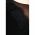 Top Elegant Cu MÃ¢neci Din Material Transparent Begonya, Neagru