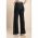 Pantaloni Lungi Eleganti Cu Centura Solarina, Negri