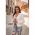 Blazer Cu Guler Clasic Softina, Alb