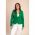Blazer Cu Guler Clasic Softina , Verde