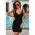 Rochie De Plaja Crosetata Babetta, Neagra