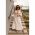 Rochie Maxi De Vara Cu Broderie Fioranna, Alba