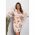 Rochie Midi Eleganta Cu Imprimeu Bavaria, Galben Deschis