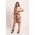 Rochie Midi Eleganta Cu Imprimeu Frassina, Bej