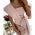 Rochie Midi Eleganta Triona, Roz Deschis