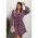 Rochie Mini Cu Imprimeu Bolsena, Roz