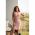 Rochie Mini Eleganta Teverina, Roz Deschis