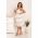 Rochie Midi De Vara Din Dantela Figina, Alba