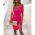 Rochie Mini Eleganta Montaria, Fucsia