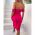 Rochie Mini Eleganta Montaria, Fucsia