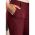 Pantaloni Lungi Eleganti Drepti Tordina, Visiniu